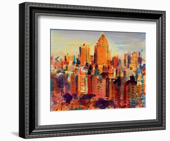 Upper Manhattan, 2000-Peter Graham-Framed Giclee Print