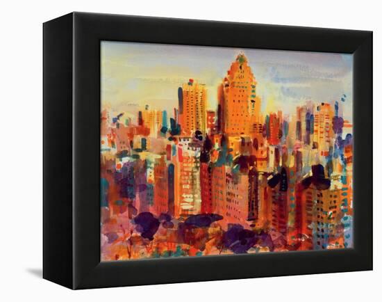Upper Manhattan, 2000-Peter Graham-Framed Premier Image Canvas