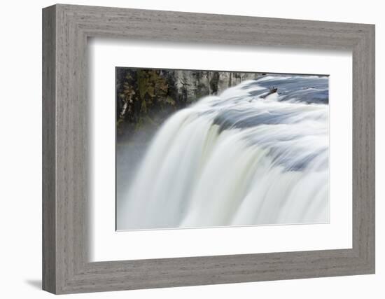 Upper Mesa Falls, Targhee National Forest-Paul Souders-Framed Photographic Print