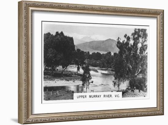 Upper Murray River, Victoria, Australia, 1928-null-Framed Giclee Print