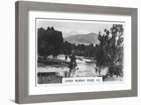 Upper Murray River, Victoria, Australia, 1928-null-Framed Giclee Print