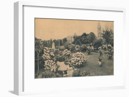 'Upper Pleasure Gardens in Rhododendron Time', 1929-Unknown-Framed Giclee Print