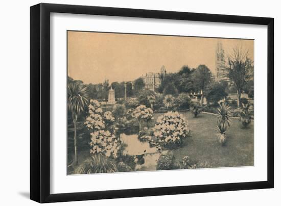 'Upper Pleasure Gardens in Rhododendron Time', 1929-Unknown-Framed Giclee Print