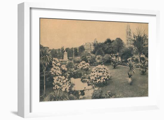 'Upper Pleasure Gardens in Rhododendron Time', 1929-Unknown-Framed Giclee Print