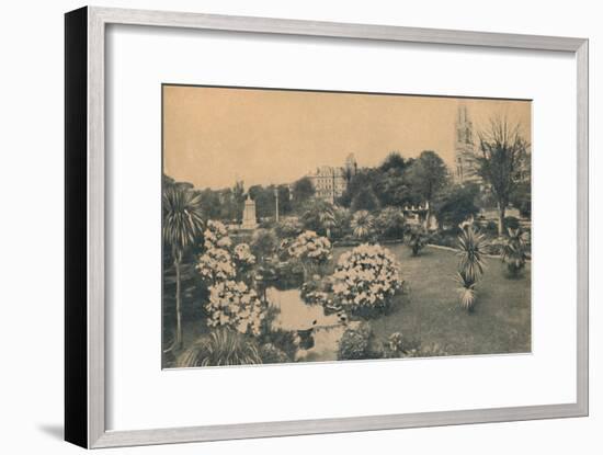 'Upper Pleasure Gardens in Rhododendron Time', 1929-Unknown-Framed Giclee Print