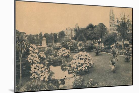 'Upper Pleasure Gardens in Rhododendron Time', 1929-Unknown-Mounted Giclee Print