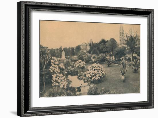 'Upper Pleasure Gardens in Rhododendron Time', 1929-Unknown-Framed Giclee Print