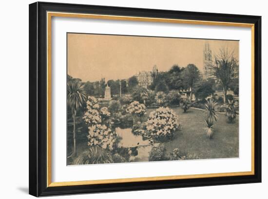 'Upper Pleasure Gardens in Rhododendron Time', 1929-Unknown-Framed Giclee Print