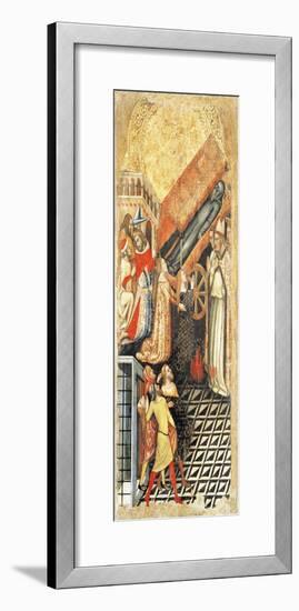 Upper Section, Healing of Sofia, Daughter of Emperor Constantine, at Funeral of Anthony-Vitale da Bologna-Framed Giclee Print