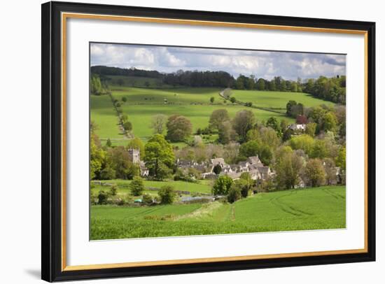 Upper Slaughter, Cotswolds, Gloucestershire, England, United Kingdom, Europe-Stuart Black-Framed Photographic Print