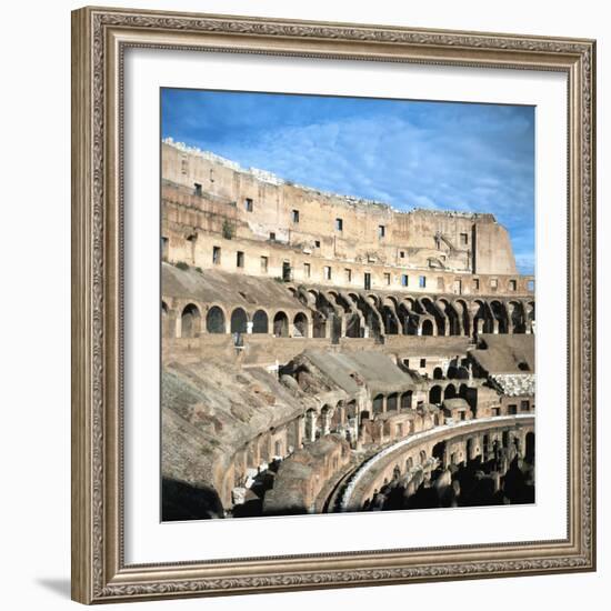 Upper Tiers of the Colosseum, Rome-null-Framed Photographic Print