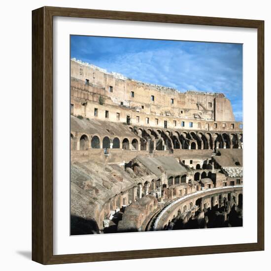 Upper Tiers of the Colosseum, Rome-null-Framed Photographic Print