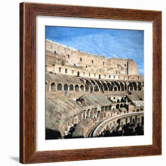 Upper Tiers of the Colosseum, Rome-null-Framed Photographic Print