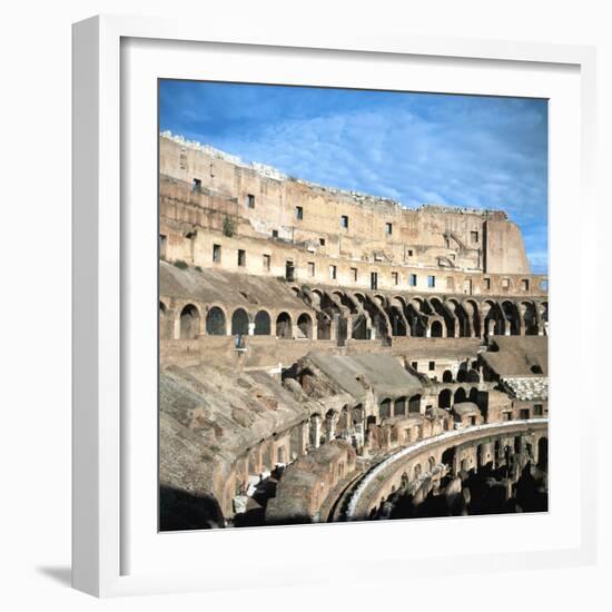 Upper Tiers of the Colosseum, Rome-null-Framed Photographic Print