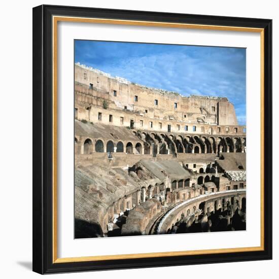 Upper Tiers of the Colosseum, Rome-null-Framed Photographic Print