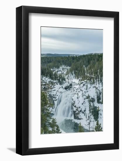 Upper Yellowstone Falls-Rob Tilley-Framed Photographic Print