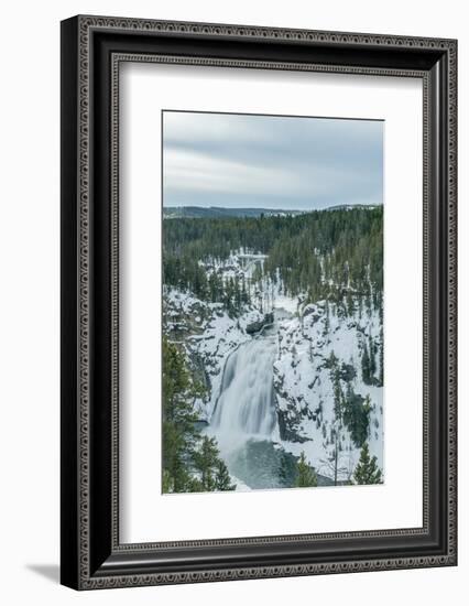 Upper Yellowstone Falls-Rob Tilley-Framed Photographic Print