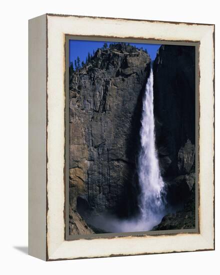 Upper Yosemite Falls During Spring Thaw-Paul Souders-Framed Premier Image Canvas