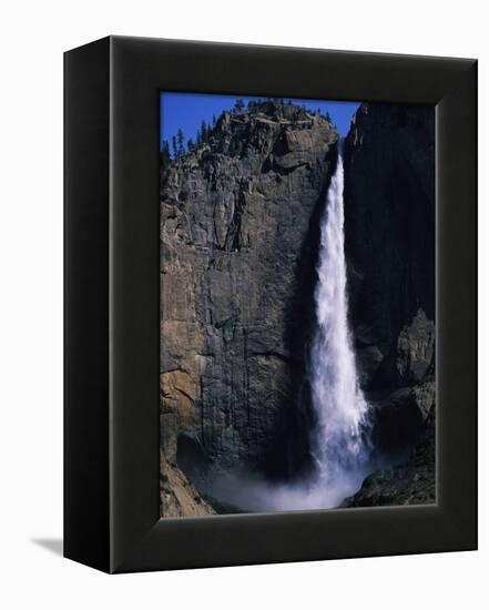 Upper Yosemite Falls During Spring Thaw-Paul Souders-Framed Premier Image Canvas