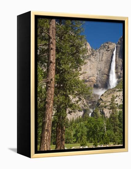 Upper Yosemite Falls. Yosemite National Park, CA-Jamie & Judy Wild-Framed Premier Image Canvas