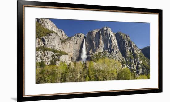 Upper Yosemite Falls, Yosemite National Park, California, Usa-Rainer Mirau-Framed Premium Photographic Print