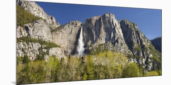 Upper Yosemite Falls, Yosemite National Park, California, Usa-Rainer Mirau-Mounted Premium Photographic Print