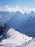 View from Mont Blanc Towards Grandes Jorasses, French Alps, France-Upperhall Ltd-Photographic Print