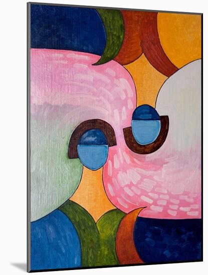 Upside-Down and Inside-Out, 2007-Jan Groneberg-Mounted Giclee Print