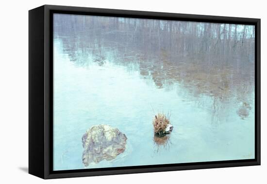 Upside the Forest Reflection-null-Framed Premier Image Canvas