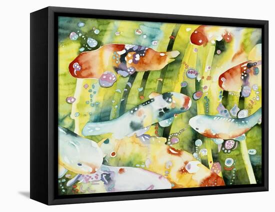 Upstream-Mary Russel-Framed Premier Image Canvas