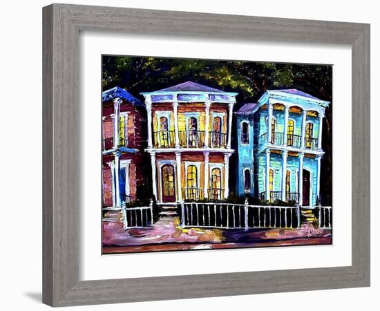 Uptown Fancy - New Orleans-Diane Millsap-Framed Art Print