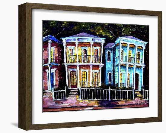 Uptown Fancy - New Orleans-Diane Millsap-Framed Art Print