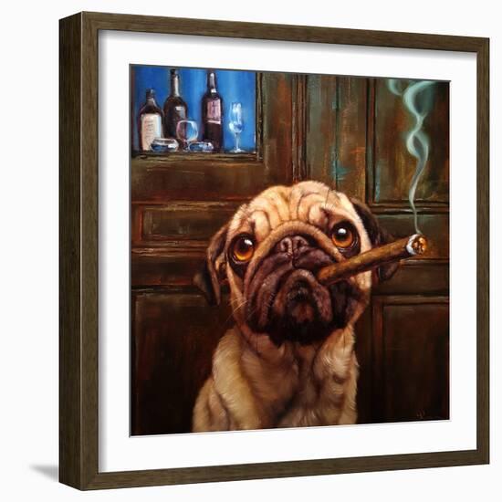 Uptown Pug-Lucia Heffernan-Framed Premium Giclee Print