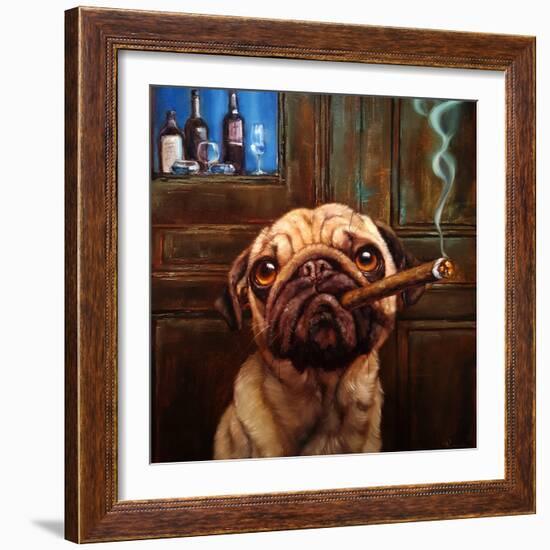 Uptown Pug-Lucia Heffernan-Framed Premium Giclee Print