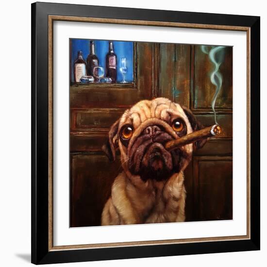 Uptown Pug-Lucia Heffernan-Framed Premium Giclee Print