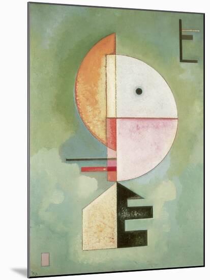 Upward-Wassily Kandinsky-Mounted Art Print