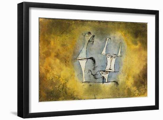 Ur-Welt-Paar, 1921 /135-Paul Klee-Framed Giclee Print