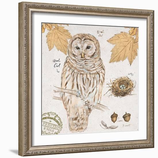 Ural Owl-Chad Barrett-Framed Art Print