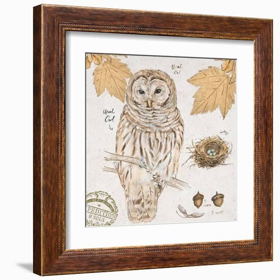 Ural Owl-Chad Barrett-Framed Art Print
