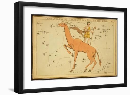 Urania's Mirror Constllations, 1825-Science Source-Framed Giclee Print