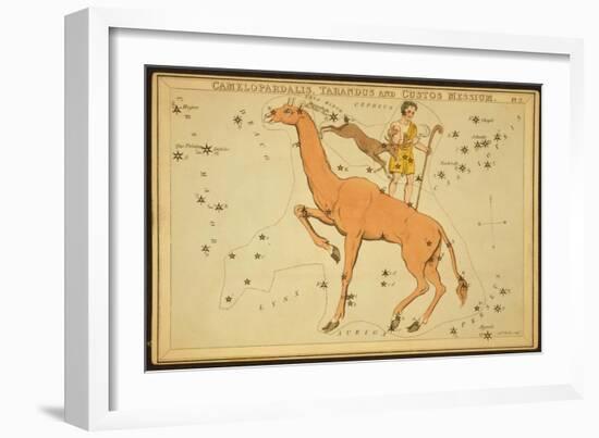 Urania's Mirror Constllations, 1825-Science Source-Framed Giclee Print