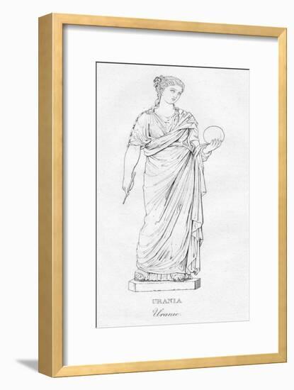 'Urania (Uranie)', c1850-Unknown-Framed Giclee Print