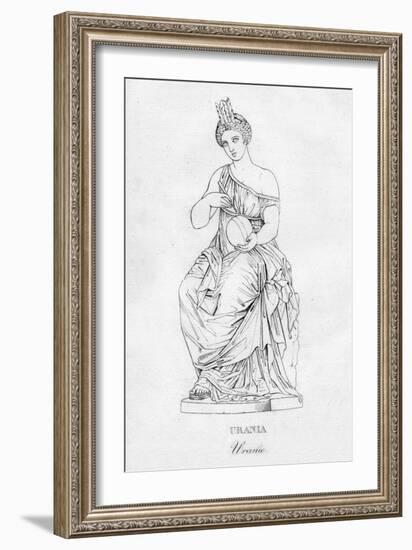 'Urania (Uranie)', c1850-Unknown-Framed Giclee Print