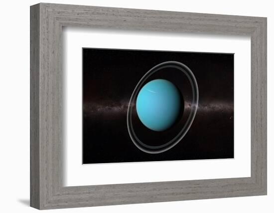 Uranus, Artwork-null-Framed Photographic Print