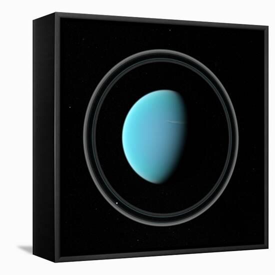 Uranus, Artwork-null-Framed Premier Image Canvas