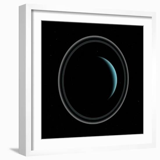 Uranus, Artwork-null-Framed Photographic Print