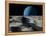 Uranus Seen from the Surface of its Moon, Ariel-Stocktrek Images-Framed Premier Image Canvas