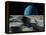 Uranus Seen from the Surface of its Moon, Ariel-Stocktrek Images-Framed Premier Image Canvas