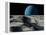 Uranus Seen from the Surface of its Moon, Ariel-Stocktrek Images-Framed Premier Image Canvas