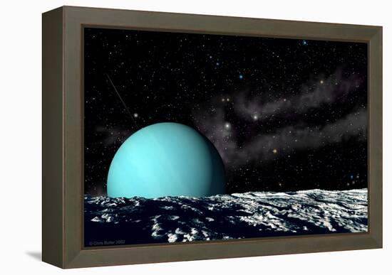 Uranus-Chris Butler-Framed Premier Image Canvas